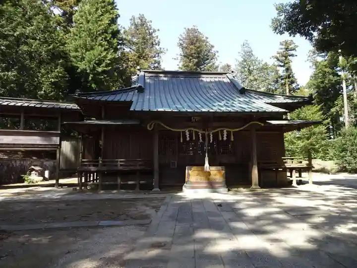 稲田神社の本殿・本堂