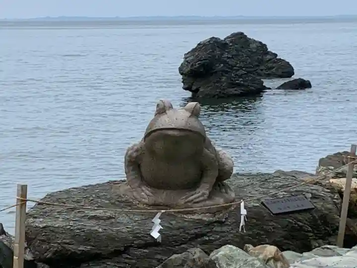 二見興玉神社の狛犬