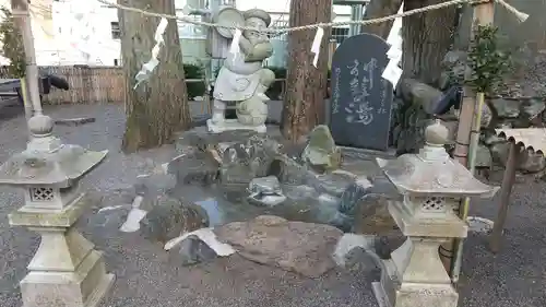 温泉神社〜いわき湯本温泉〜の像