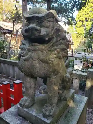 大伴神社の狛犬