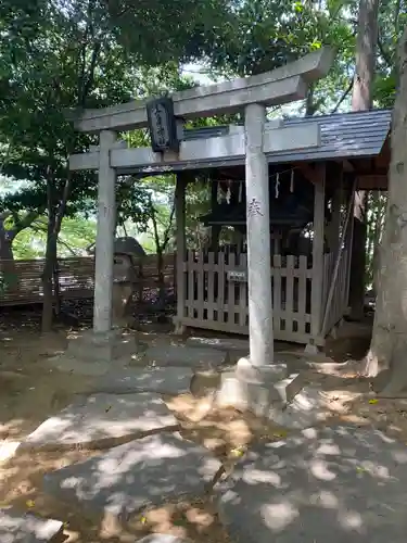 検見川神社の鳥居