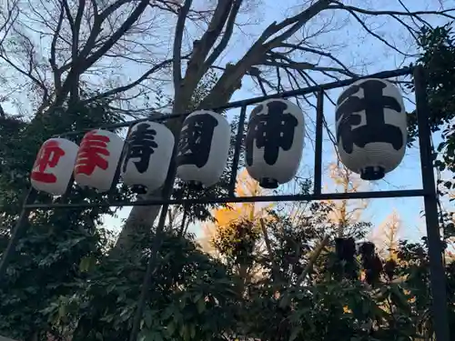 靖國神社の初詣