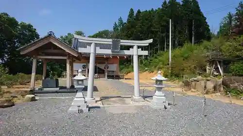 平貝八雲神社の鳥居