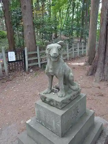 宝登山神社の狛犬