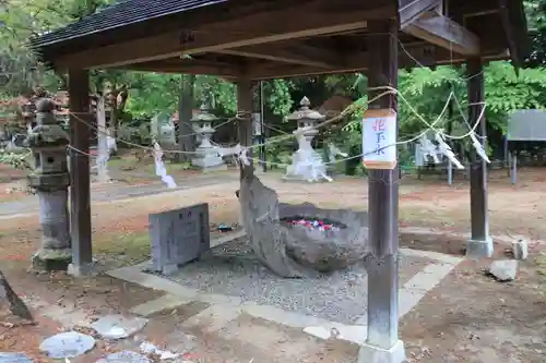 田村神社の手水