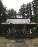 米川八幡神社の本殿・本堂