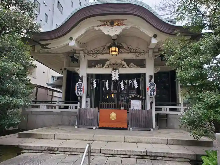 猿江神社の本殿・本堂
