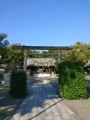 大岩神明宮の鳥居