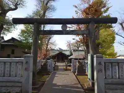 西台天祖神社の鳥居