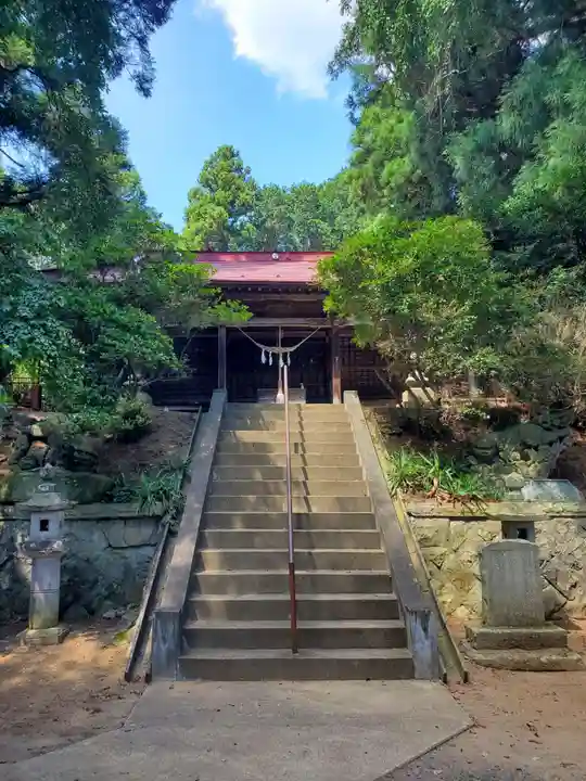 川辺八幡神社の本殿・本堂