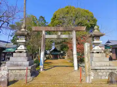 神明社(宮浦)の鳥居
