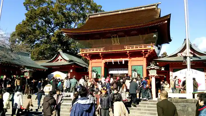 富士山本宮浅間大社の山門・神門