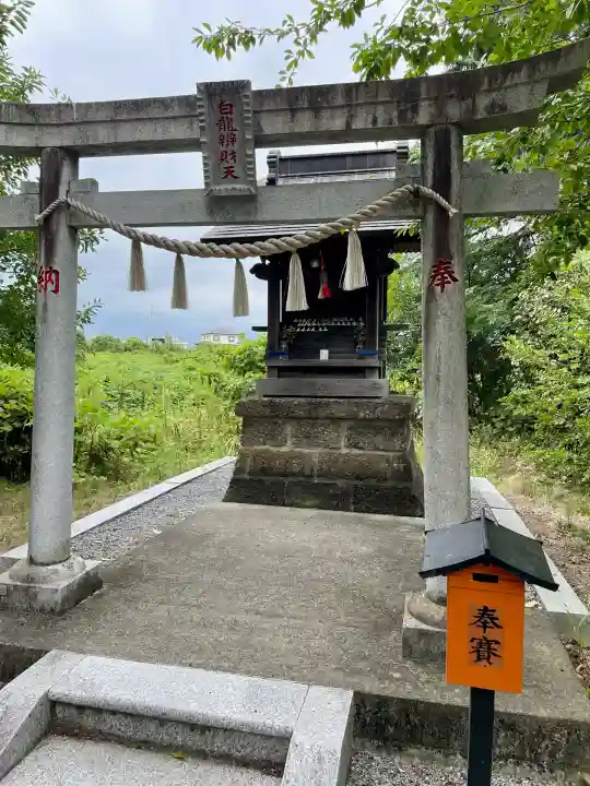 白龍弁財天社(雷電神社末社)(群馬県)
