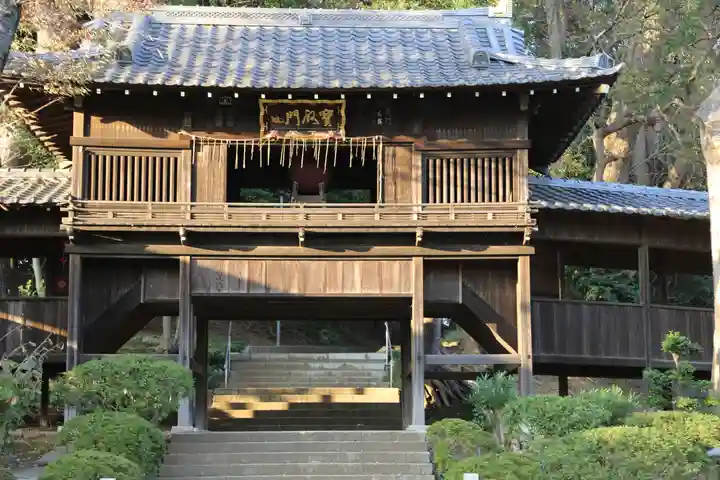 法華経寺の山門・神門