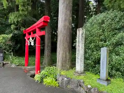 須山浅間神社の鳥居