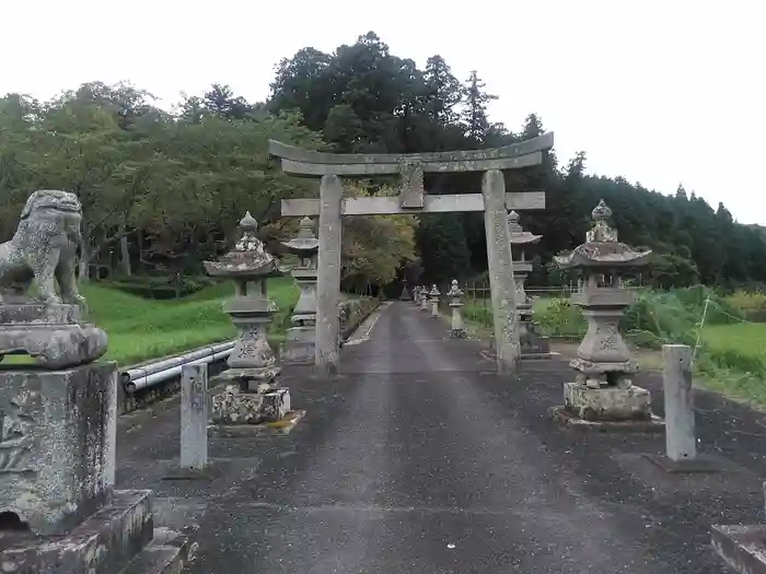 岩戸見神社の鳥居