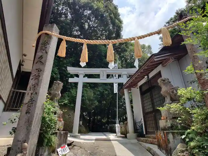 賢見神社の鳥居