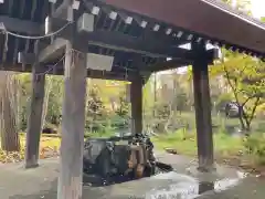 永山神社の手水