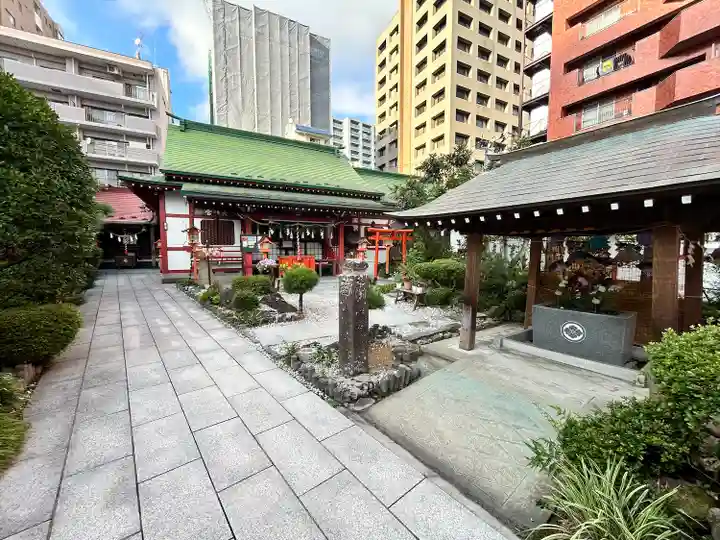 仙台大神宮の庭園
