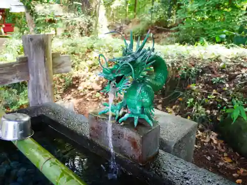 那須神社の手水舎