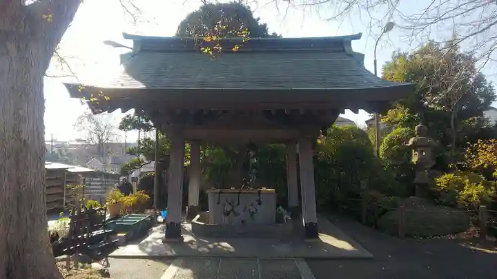 乗蓮寺の手水舎