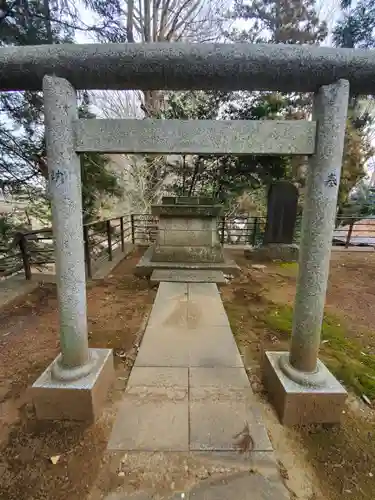 樋口雷神社の鳥居