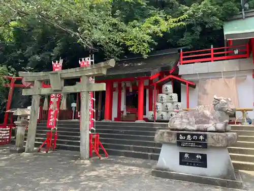 徳島眉山天神社の狛犬