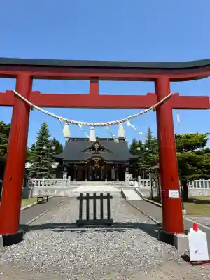 美瑛神社の鳥居