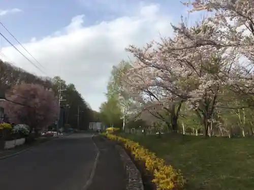 清田稲荷神社の周辺