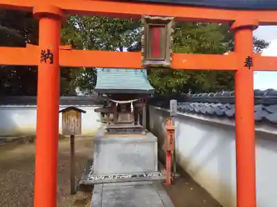百済王神社の鳥居