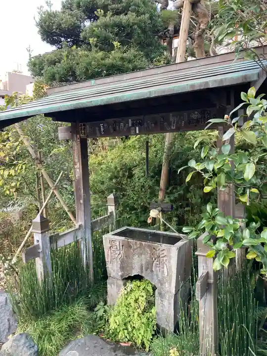 大巧寺の手水舎