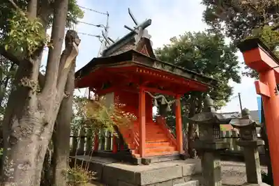 入鹿神社の本殿・本堂