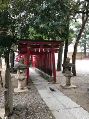花園神社の鳥居