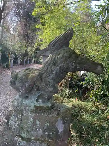 黒田原神社の狛犬