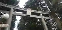 北口本宮冨士浅間神社の鳥居