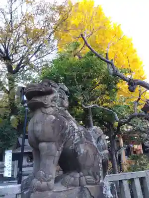 菅原院天満宮神社の狛犬