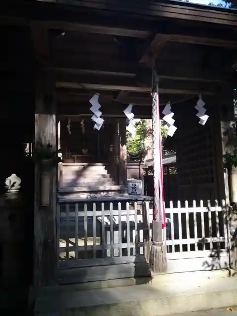 久佐々神社の本殿