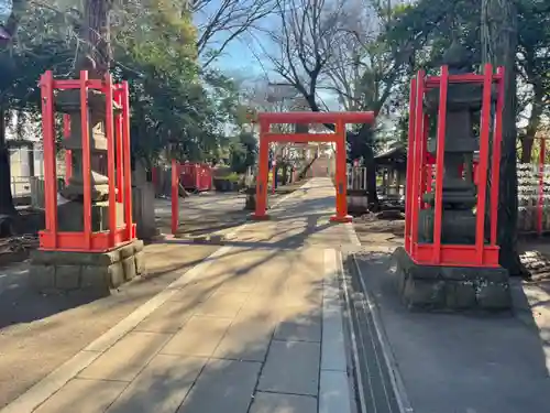 村富神社の鳥居