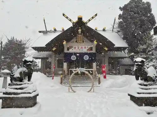 烈々布神社の初詣