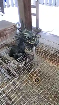 北海道神宮頓宮の手水舎