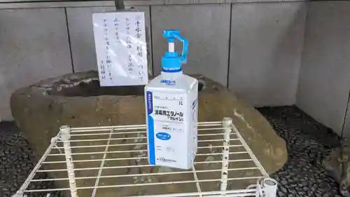 小村神社の感染症対策