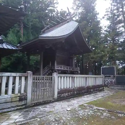 稲田神社の本殿・本堂