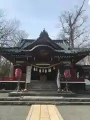 山中諏訪神社の本殿