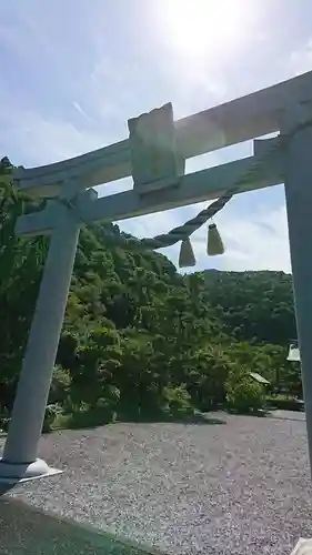 海宮神社の鳥居