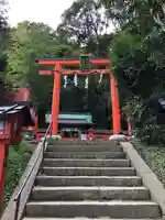 櫟谷宗像神社(松尾大社摂社)の鳥居