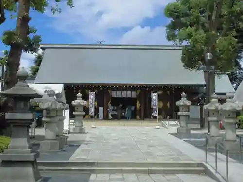 松陰神社の本殿・本堂