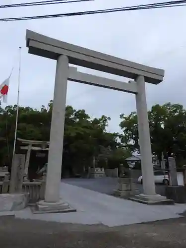 宇夫階神社の鳥居