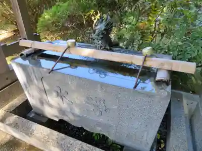 天台宗　長窪山　正覚寺の手水舎