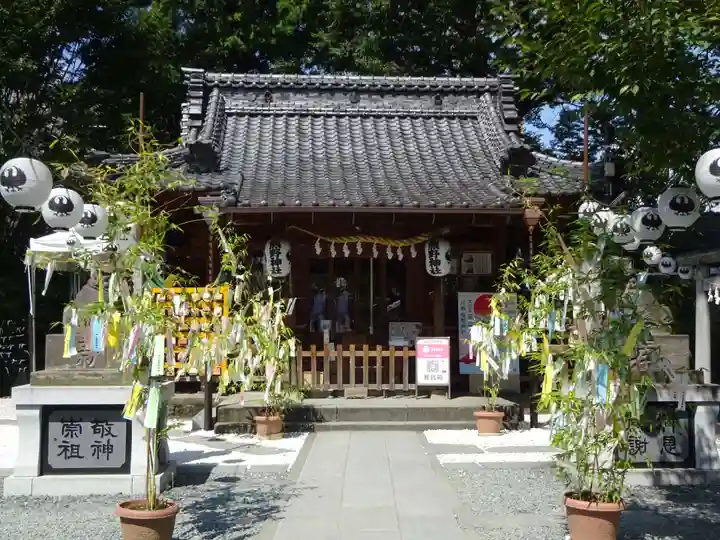 川越熊野神社の本殿・本堂