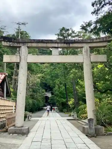 白旗神社の鳥居